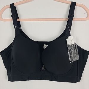 NEW FallSweet Women Padded Push Up Comfort Underwire Hide Back Bulge Bra 34B